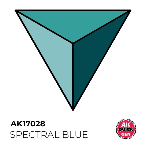 [AK AK17028] Ak : Spectral Blue (18ml) │ Quick Gen