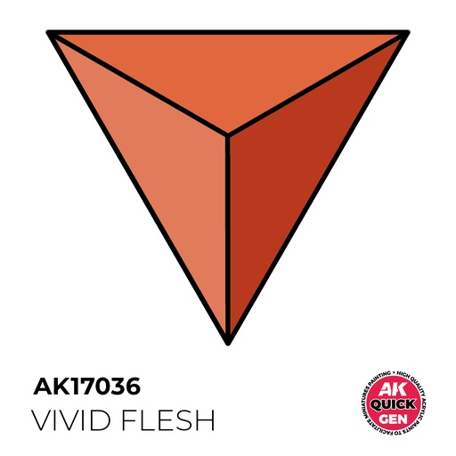 [AK AK17036] Ak : Vivid Flesh (18ml) │ Quick Gen
