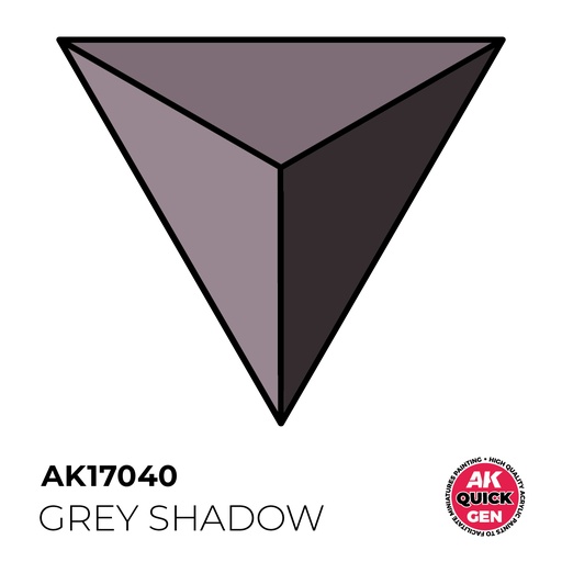 [AK AK17040] Ak : Grey Shadow (18ml) │ Quick Gen