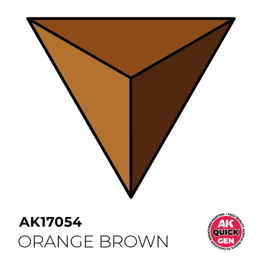 [AK AK17054] Ak : Orange Brown (18ml) │ Quick Gen