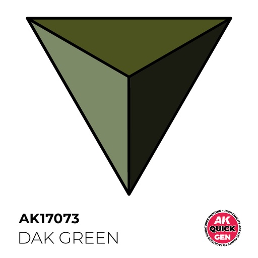 [AK AK17073] Ak : Dak Green (18ml) │ Quick Gen