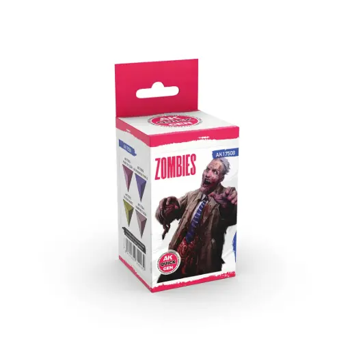 [AK AK17508] Ak : Set de peinture "Zombies" │ Quick Gen