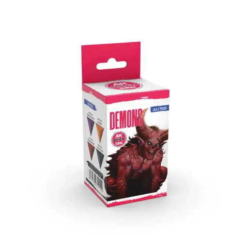 [AK AK17509] Ak : Set de peinture "Demons" │ Quick Gen
