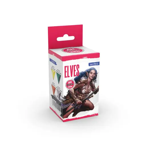 [AK AK17512] Ak : Set de peinture "Elves" │ Quick Gen