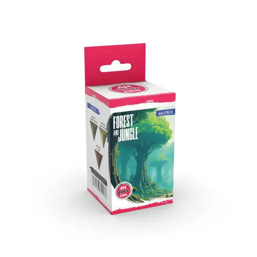 [AK AK17513] Ak : Set de peinture "Forest & Jungle" │ Quick Gen