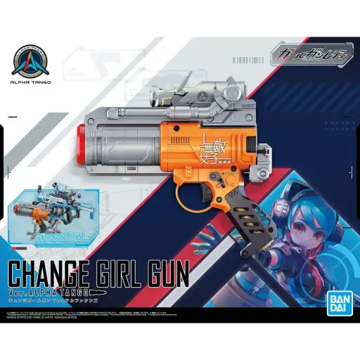 [BAI 5061674] Bandai : Change Girl Gun - Ver. Alpha Tango