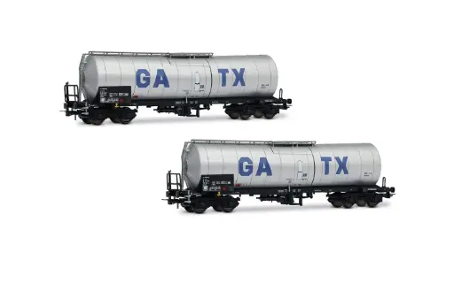 [RIA HR6667] Rivarossi : Wagons Citernes GATX 