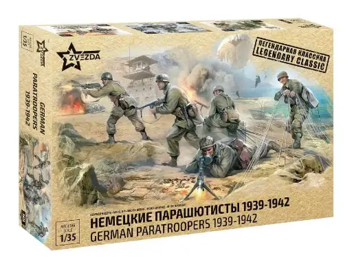 [ZVE 3628] Zvezda : German Paratroopers 1939-1942