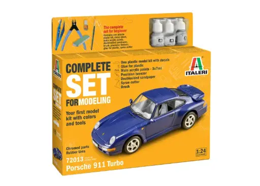 [ITA 72013] Italeri : Porsche 911 Turbo - Complete Set 