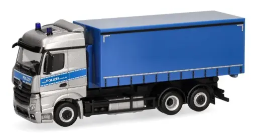 [HER 098427] Herpa : Mercedes Actros Baché "Polizei"