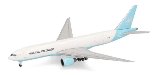 [HER 538305] Herpa : Boeing 777F Maersk Air Cargo Maersk Swan