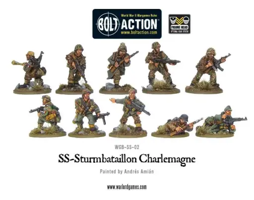 [WLG WGB-SS-02] Bolt Action : SS-Sturmbataillon Charlemagne│ Mid-Late