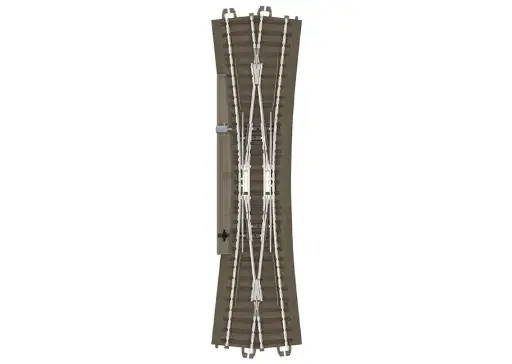 [TRX 62720] Trix : Traversée Double Jonction 12° 236.1mm électrique