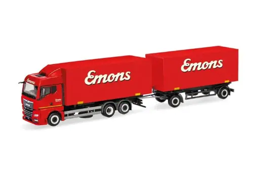 [HER 319294] Herpa : MAN Tgx + remorque Emons