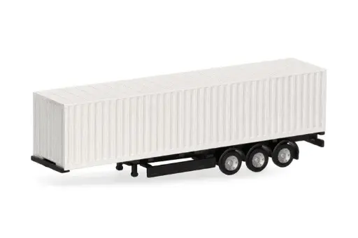 [HER 086158] Herpa : Remorque 3 axes en kit (1/160)