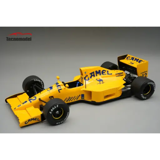 [TEN TM18-351A] Tecnomodel : Lotus 102 1990 Lamborghini Engine │ No.12 Japanese GP J Herbert