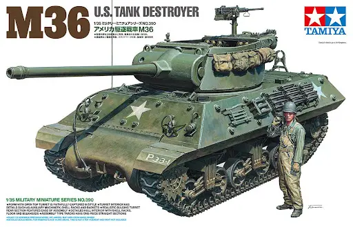 [TYA 35390] Tamiya : M36 avec 1 figurine