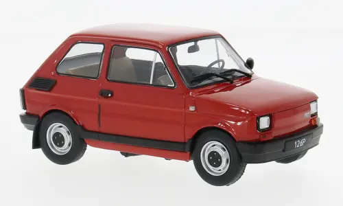[WITBO WB124249] Whitebox : Fiat 126p │ Rouge 1985