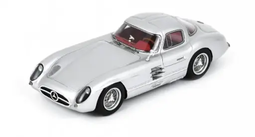 [SCU 43U00049] Schuco : MERCEDES-BENZ 300 SLR Uhlenhaut Coupé 1955 Silver