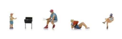 [ATE 5870093] Artitec : Camping Barbecue 4x