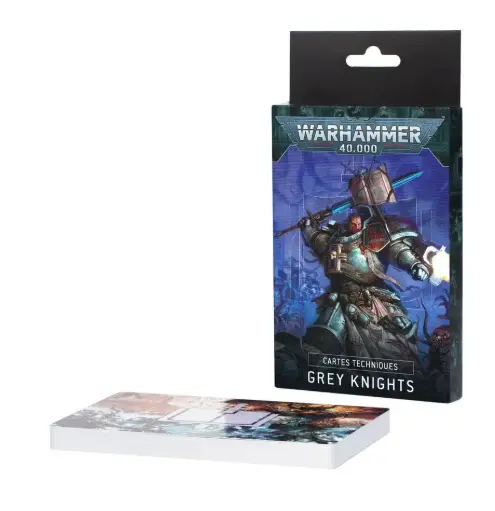 [GAW 57-02] Grey Knights : Cartes Techniques V10 [FR] │ Warhammer 40.000
