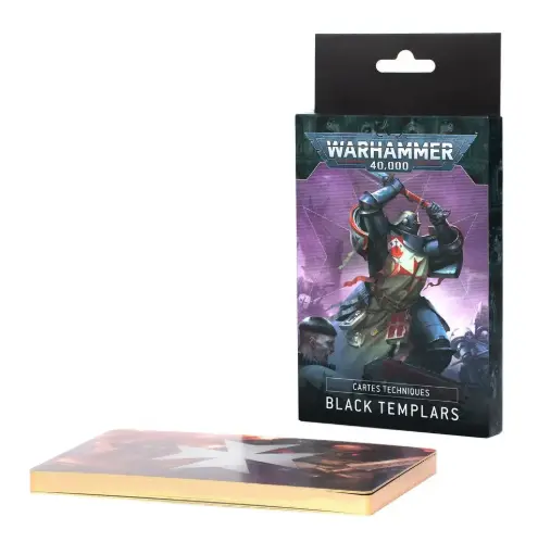 [GAW 55-52FR] Black Templars : Cartes Techniques V10 [FR] │ Warhammer 40.000