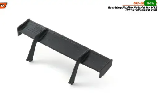 [SCT SC-3630A19] Sclaeauto : Aileron Souple Porsche 911 GT3R (model 992)