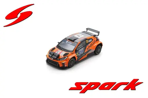 [SPK S6871] Spark : TOYOTA GR Yaris Rally 2 │ No.25 Red Grey Team 3rd RC2 Rally Sweden 2024 G. Linnamae - J. Morgan