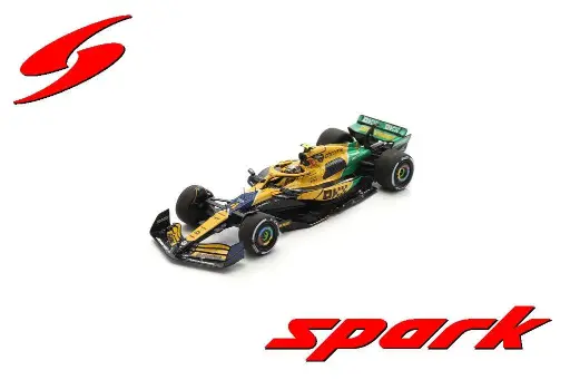 [SPK S9538] Spark : McLaren Formula 1 Team MCL38 │ No.4 4th Monaco GP 2024