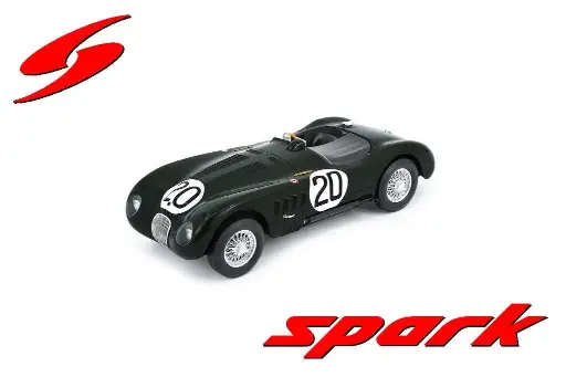 [SPK  18LM51] Spark : Jaguar XK 120 C │ No.20 Winner Le Mans 24H 1951 P. Walker – P. Whitehead