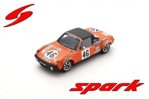 [SPK 18S856] Spark : Porsche 914/6 │ No.46 Le Mans 24H 1971 J. Sage - P. Keller
