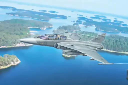[ITA 91216] Italeri : JAS-39D Gripen Twin Seater 