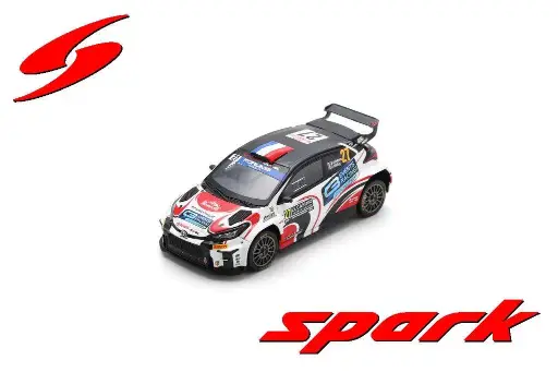 [SPK S6862] Spark : TOYOTA GR Yaris Rally 2 No.27 Burton Racing 6th RC2 Rally Monte Carlo 2024 S. Lefebvre - A. Malfoy