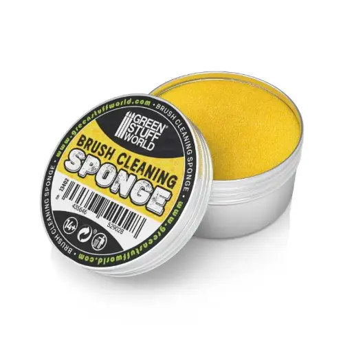 [GSW 13402] Green Stuff : Eponge Nettoyante pour Pinceaux