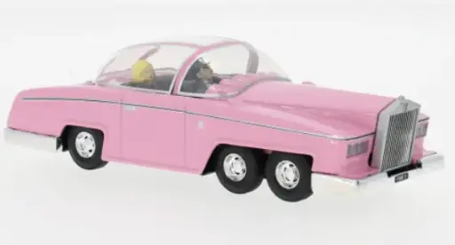 [COG CC00605] Corgi : Thunderbirds FAB 1, pink, 1965