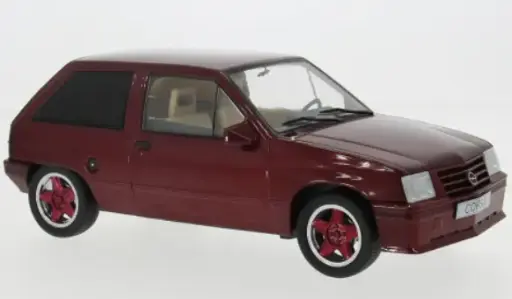 [MODC MCG18433] Model car : Opel Corsa A Custom Rouge fonvé