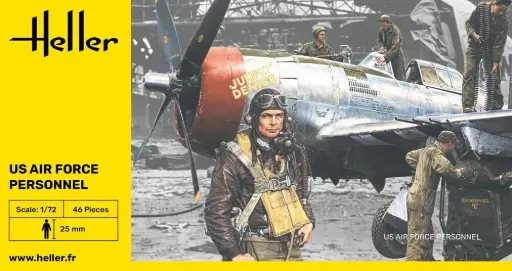 [HEL 49648] Heller : US Air Force Personal (1/72)
