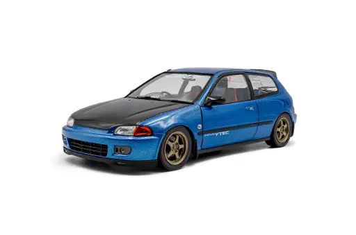 [SOL S1810406] Solido : Honda Civic EG6 Solido Works Cobalt Bleu