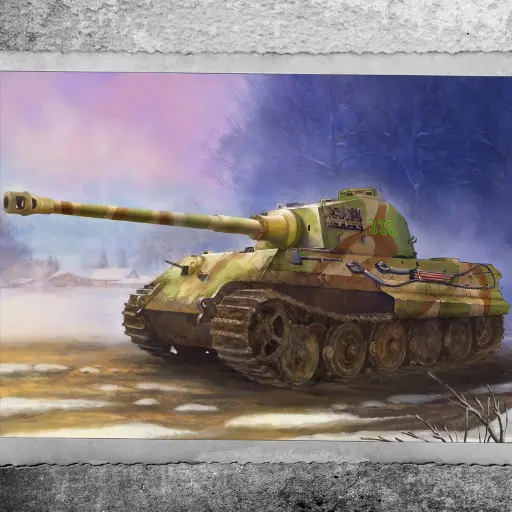 [FOV 873002a] Forces of Valor : King Tiger tank (Henschel turret) Ardennes December │1944 