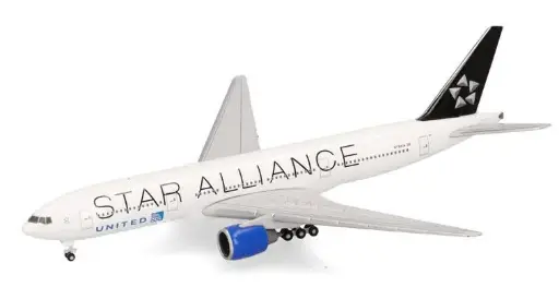 [HER 538589] Herpa : Boeing 777-200 United Airlines Star Alliance