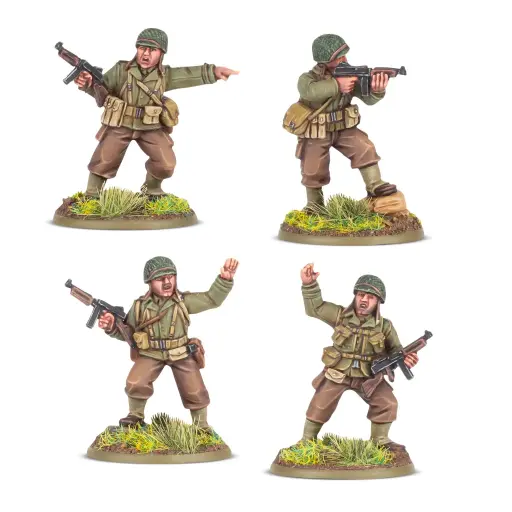 [WLG 403203101] Bolt Action : US Rangers Platoon Commanders │ Early - Mid - Late