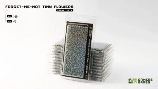 [GAG GGFS-FMN] Gamer Grass : Forget Me Not - Tiny Flowers  (75Pcs) │ Touffes de Fleures