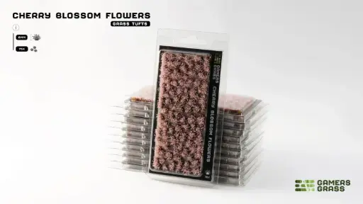 [GAG GGFS-CB] Gamer Grass : Cherry Blossom (75Pcs) │ Touffes de Buissons