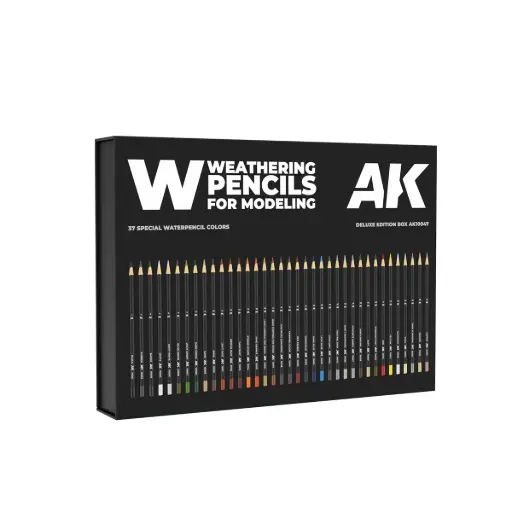 [AK 10047] AK : Weathering pencils Deluxe edition box 
