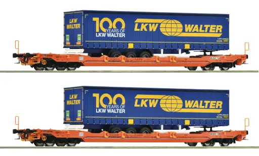 [ROC 6600064] Roco : Wagon Sdgnss Porte semi Wascosa 