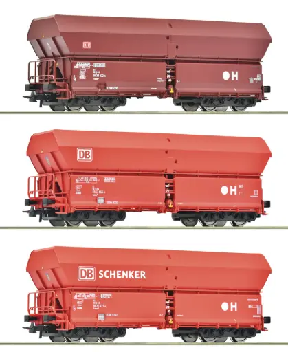 [ROC 6600135] Roco : Wagon Falns DB / DB Schenker 3pcs