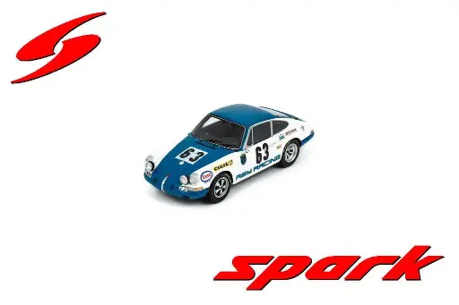 [SPK S9759] Spark : Porsche 911S No.63 Le Mans 24H 1970 J. Rey - B. Cheneviere