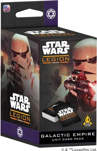 [AMG SWQ06FR] Empire Galactique : Paquet de Cartes d'unités [FR] │ Star Wars LEGION