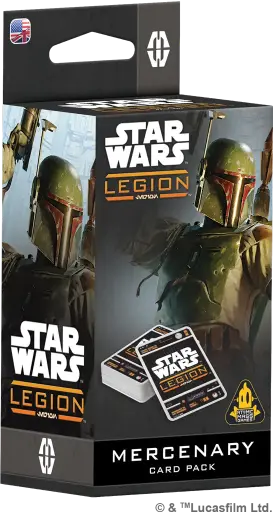 [AMG SWQ04FR] Mercenaire : Paquet de Cartes d'unités [FR] │ Star Wars LEGION