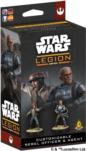 [AMG SWQ13ML] Alliance Rebelle : Officier et Agent Impériaux Personnalisables │ Star Wars LEGION